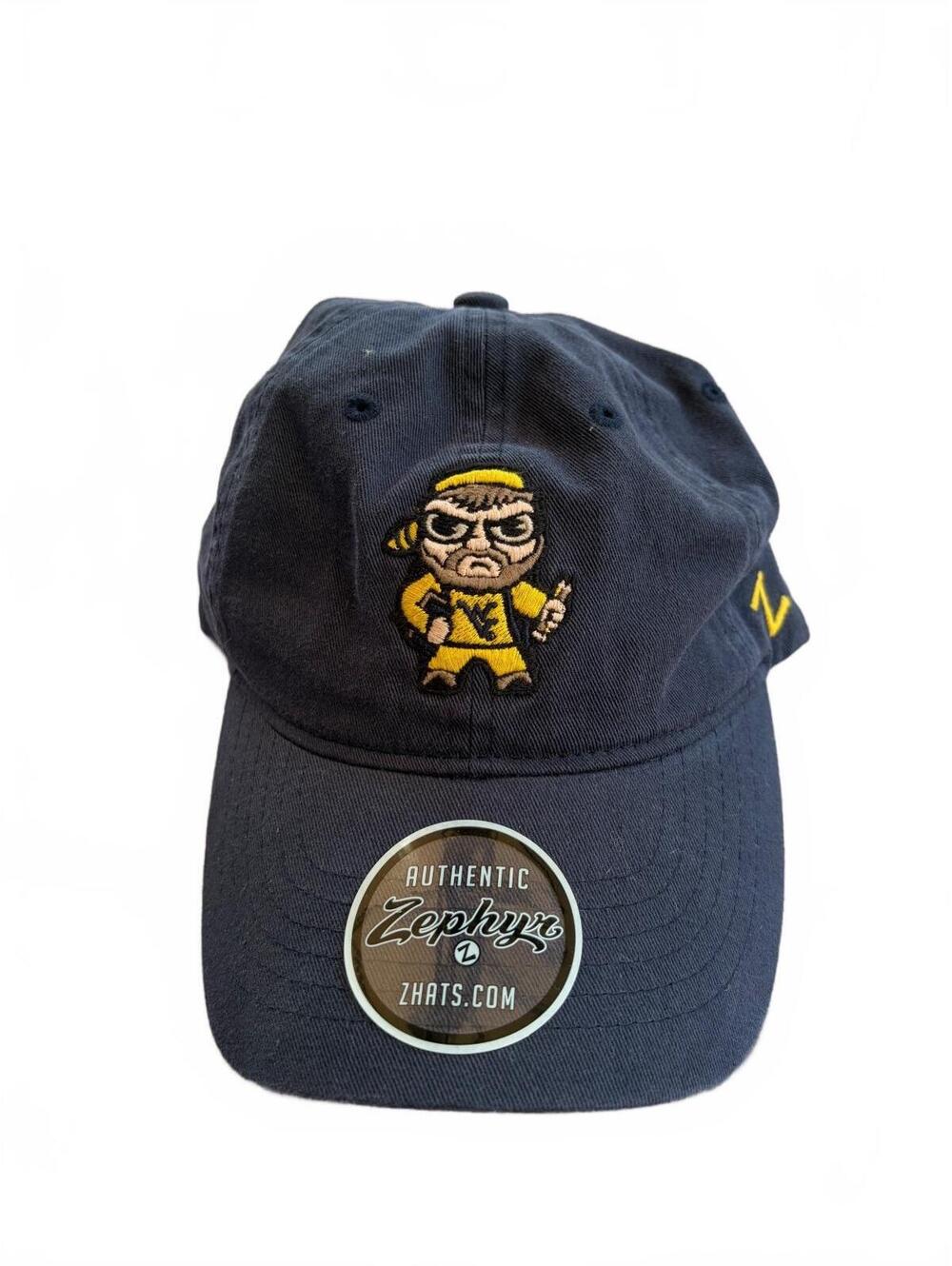 West Virginia Mountaineers Zephyr Shibuya Tokyodachi Relaxed-Fit Hat Cap NEW